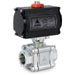 Ball Valves with Double Acting Actuators  ,3 pc,DA-355, 3 Piece Ball Valves with Double Acting Actuators , Full Bore , 2000/1500 psi